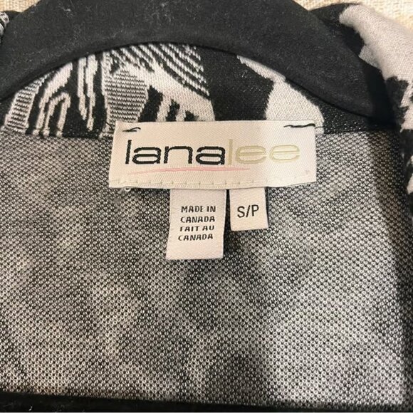 Lana Lee Black And Gray Cardigan Size Small - Picture 6 of 6